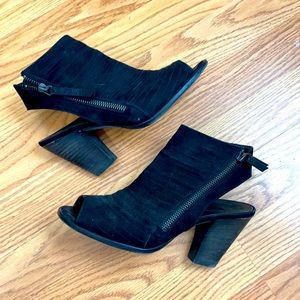 Paul Green Black Cayenne Peep Toe